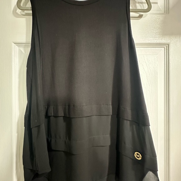 Michael Kors Black Sleeveless Top - Picture 2 of 4